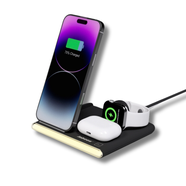 Jabees PowerGlow 4-in-1 Wireless Charging Station