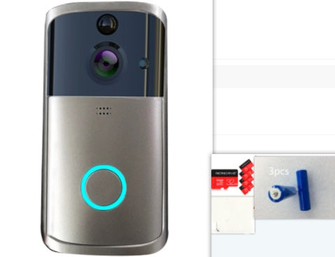 Smart WiFi Video Doorbell Camera with Two-Way Intercom