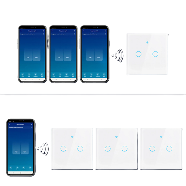 AXUS WiFi Smart Touch Switch