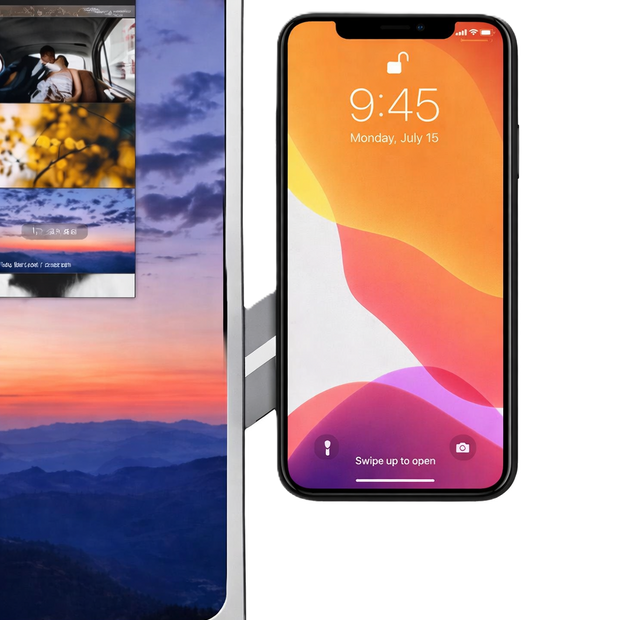 Aluminum Alloy Side-Mount Phone Holder