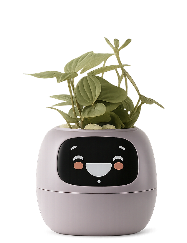 Ivy Smart Pot – AI-Powered Smart Planter with Sensors & Interactive Expressions