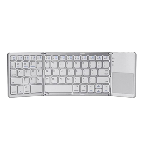 Compact Folding Bluetooth Keyboard for Travel