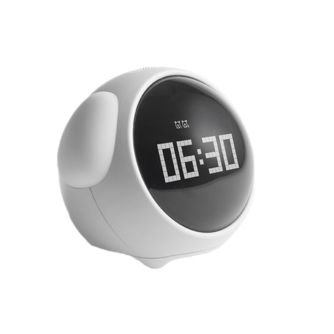 Wake Up Light Alarm Clock – Digital Sunrise Alarm with Pixel Expression Display
