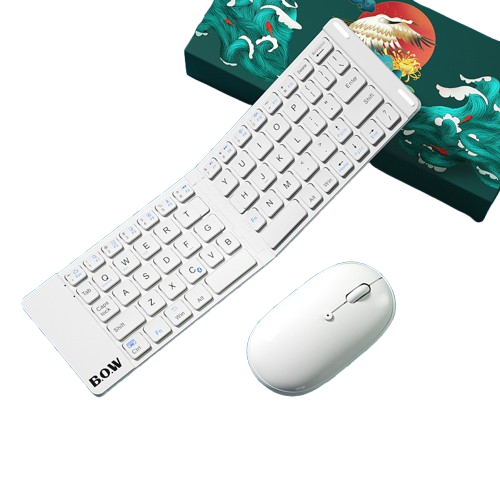 Foldable Bluetooth Keyboard and Mouse Set