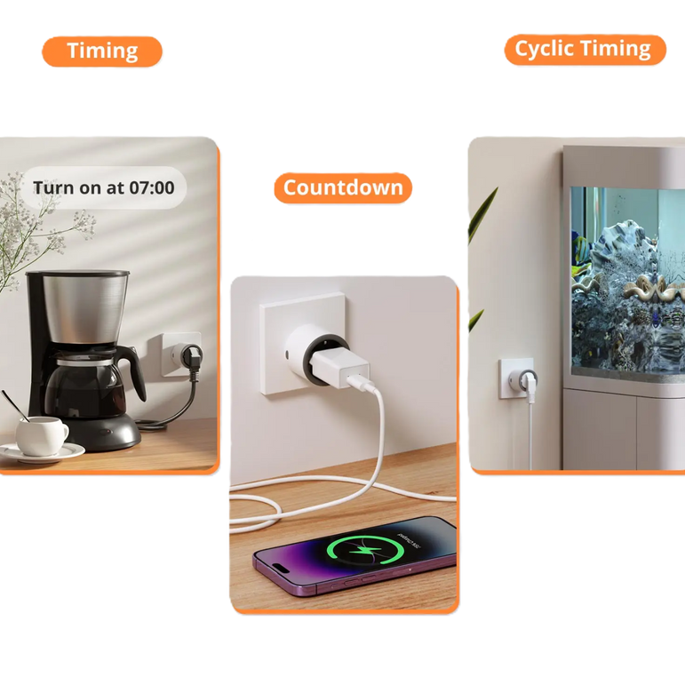 SONOFF S60 Smart Plug for Alexa & Google Home