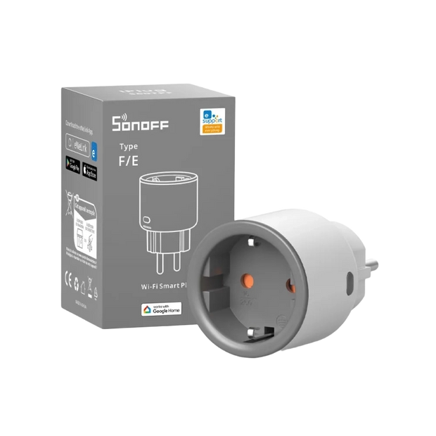 SONOFF S60 Smart Plug for Alexa & Google Home - Eclommerce