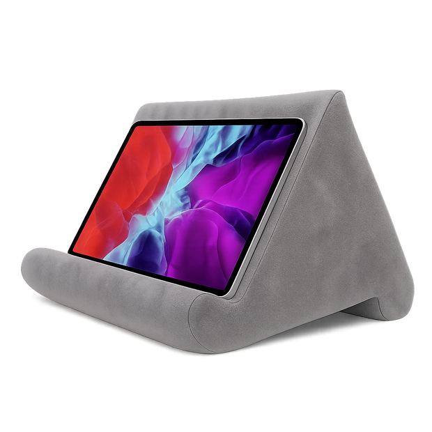 Tablet and Phone Pillow Stand – Multi-Angle Soft Holder
