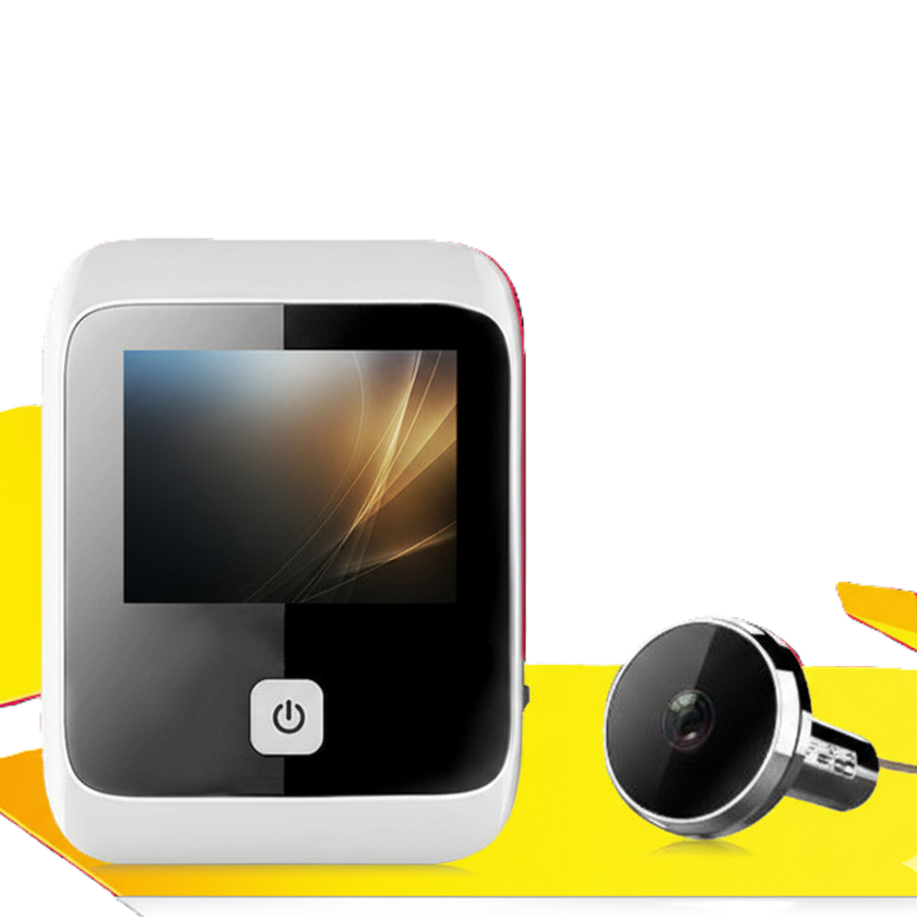 Wireless Video Peephole Camera for Front Door Security